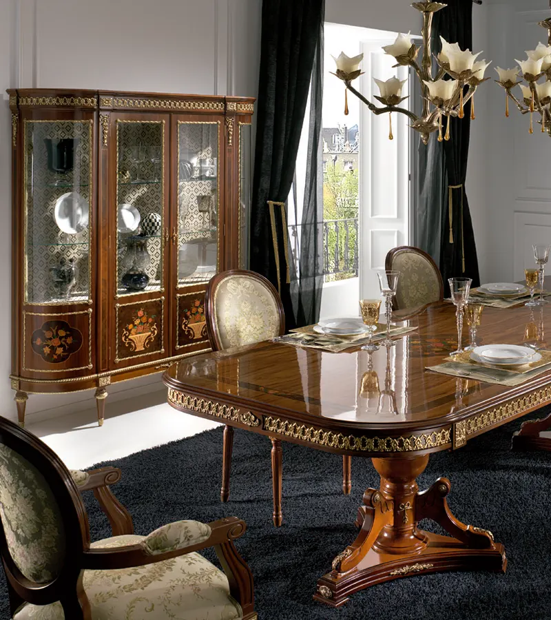 Classic dining room furniture handcrafted in Spain